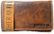 Leather Fox Damen Geldbörse mit Geschenkbox, Büffelleder, Frauen Portemonnaie,CS2008