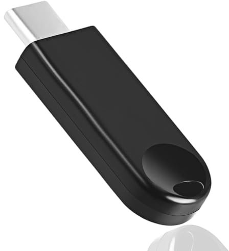 Bluetooth Adapter, Bluetooth Type-c Dongle 5.3 328ft/100 m, 5.3+EDR Bluetooth Wireless Senderempfänger für Desktop Laptop PC mit Windows 11/10/8.1