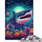 für Erwachsene Puzzle The Jaws Puzzles für Erwachsene 1000-teiliges Holzpuzzle für Jungen und Mädchen, tolles Geschenk für Erwachsene, Größe (50x75 cm)