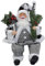 Weihnachten sitzender Weihnachtsmann - Weihnachtsmann Weihnachtsfigur Figur Deko, Weihnachten Xmas Tischdeko Büro für Zuhause