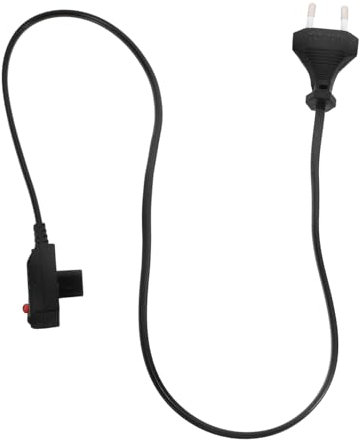 HOMSFOU Cavo di Ricarica per Borsa dell'Acqua Calda Cavo Elettrico della Borsa dell'Acqua Calda Cavo per Bottiglia d'Acqua Termica Cavo per Borsa dell'Acqua Calda Tascabile Black Rame