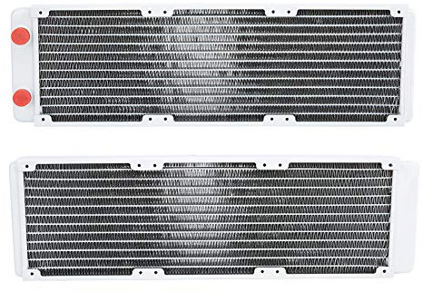 Radiador de 360 ​​mm, Radiador de Cobre para PC, Disipador de Calor para PC, Radiador de Refrigeración por Agua de 360 ​​mm para Instrumentos Industriales