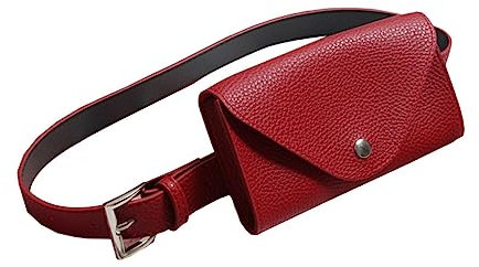 TOGEVAL Pu-hüfttasche Für Damen Umschlag-Handytasche Gürtel-mini-Tasche Kleine Geeignet Für Schlüssel Lipgloss Ausweise Und Reisepässe Einfach Und Praktisch