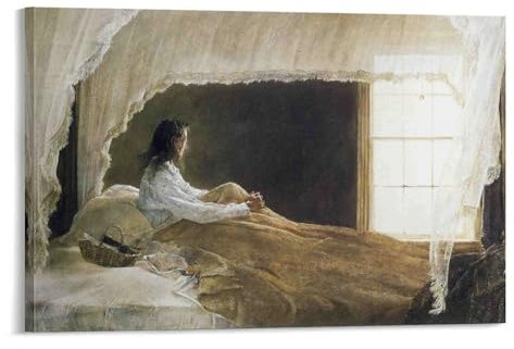 Poster mit Kammern-Nautilus, Andrew-Wyeth, Kunstdruck, Wandfoto, Malerei, Poster, hängendes Bild, Familiendekoration, 40 x 60 cm