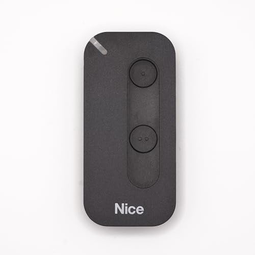 Nice - Mando a distancia con 2 botones MyGo2 para puertas y puertas de garaje - Sustituye a las gamas FLO, FLOR-S, ONE y FLORE con control inteligente a 433,92 MHz