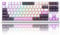 MageGee LIGHT87 Wired Creamy Keyboard, 80% Gasket Hot Swappable RGB Backlit Gaming Mechanical Keyboards with 6-Layer Sound Dampening,PBT Keycaps NKRO for Win/Mac, Purple