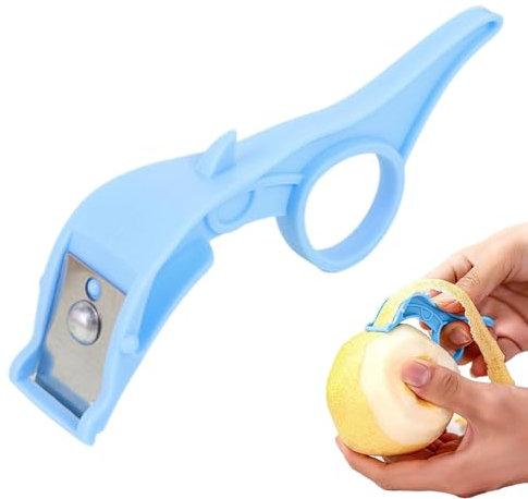 Acunny Fruit Peeler for Cocktails, Citrus Peeler, Safety Guarded Peeler, Portable Peeler Peeler | Vegetable Roll with Non Slip Handle Kitchen Supplies Tool