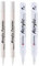 Ormromra 4PCS White Acrylic Paint Pens, Permanent Marker Pen Set, Quick Dry, Waterproof, for Wood, Glass, Ceramic, Stones, Fabric, Canvas, Craft