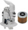 Mabutingti Pompa carburante e filtro olio adatto per Yama-ha Raptor 700 YFM700 YFM700R 2006-2020 47-1035 1S3-13907-12-00 1S3-13907-10-00