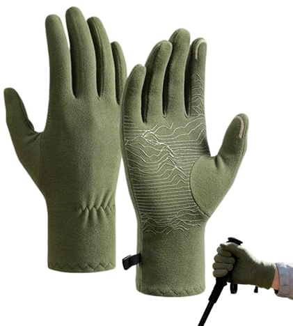 Guantes De Escalada Para Mujer Equipo Impermeable Al Viento Con Pantalla