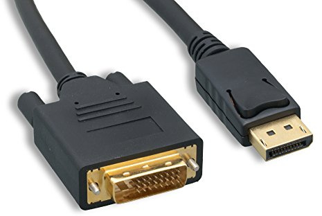 Cablelera Cable DisplayPort a DVI (ZPK018SI-02), 10 pies