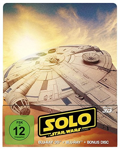 Solo - a Star Wars Story - Steelbook/Limited Edition (+ Blu-Ray 2D / + Bonus-Blu-Ray) [2018] [Region a & B & C]