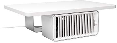 Kensington CoolView Desk Fan Monitor/iMac Stand, Ideal for Home Office - USB powered, Dual-Fan airflow with 2 Speed options, Supports Laptops, Notebooks, Monitors up to 27 inch