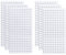 Arlent Klebe Punkte, 1008 Stück 504 Paar 10 mm Schlaufe Self Adhesive Klebend, Weiß