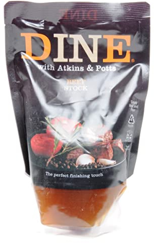 Dine with Atkins & Potts Range (Beef Stock 2 x 350g)
