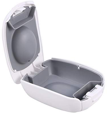 1pc Box Waterproof Protector Mini Pouch Storage for Earphone Cable Earbud (White)