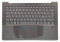 Pcprice Tastiera Originale per Lenovo IDEAPAD 530S-14 81h1 con TOPCASE PALMREST RETROILLUMINATA