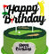 Golf Cake Topper Golf Geburtstag Dekorationen Schwarz und Golfball Geburtstag Party Dekorationen für Sport Thema Mann Junge Mädchen Tag Party Doppelseitig Schwarz Glitzer Dekor