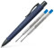 Faber-Castell - Kugelschreiber Poly Ball XB (Urban navy blue, Kugelschreiber + Ersatzminen)