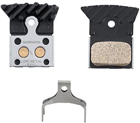 Shimano L04C für Bremsscheiben, Schwarz, 1 Paar