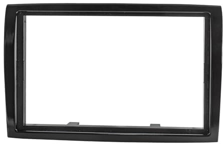 tomzz Audio 2414-048-2 Doppel DIN Radioblende kompatibel mit FIAT Ducato Peugeot Boxer Citroen Jumper Relay Fzg. mit Radiovorbereitung Piano Lack schwarz