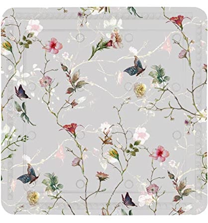 Kleine Wolke Duscheinlage Flores, Farbe: Multicolor, Größe: 55x 55 cm, Material: PVC