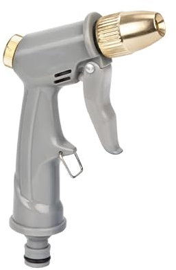 Pistola da Giardino in Metallo, Pistola Acqua Giardino ad Alta Pressione, Pistola ad Acqua ad Alta Pressione, Pistola a Spruzzo per Tubo da Giardino, per Irrigazione, Pulizia, Lavaggio Auto Domestici