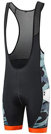 UGLY FROG Imbottito Coolmax Breve Ciclismo Bib Pantaloni MTB Bici Bicicletta Corsa Bib Shorts Traspirante Bib Pantaloni per Estate M