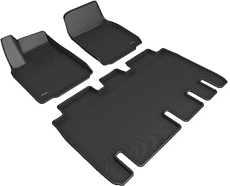 3D MAXpider Kagu-Fußmatten (Schwarz), Komplettset