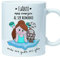 El Cajon Friki Tazas Originales de café y desayuno - Regalos Divertidos para Regalar a Amantes de las mascotas - Cuanto mas conozco al ser humano más me gusta mi gato mujer - Cerámica 350 ml