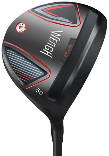 WENGH Golf Fairway Wood 3 o Wood 5 - Include copricapo, legno da fairway da golf con asta in grafite per uomini golfisti destrorsi (Flex-Reqular)..