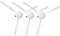 BiOHY Seitenbürste kompatibel mit Roborock S5 & S6 in weiß (3er-Set) | passend für S5, S50, S51, S55, S5 Max, S6 Pure & S6 MaxV | Wischroboter Zubehör | Bürste für Fliesen, Parkett, Laminat & PVC
