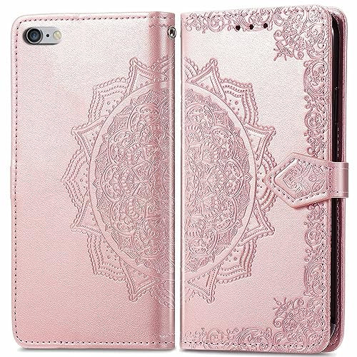 Hülle für iPhone 6 Plus/6S Plus,Klappbar Leder Tasche Case Cover,Handyhülle für iPhone 6 Plus/6S Plus Kartenfach Standfunktion Schutzhülle Klapphülle Lederhülle