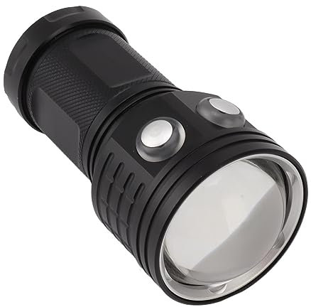 CDQL Diving Video Light,Diving Flashlight,Scuba Diving Flashlight 10000LM IPX8 Waterproof Professional Dive 100m Red and Blue Fill Light Underwater Video Light Underwater Flashlight