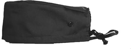 Mama's Cuffie/Berretto Personalizzato con Mone Ricamato Incluso chirurgiche Donna e Uomo Infirmieri Dentisti Medici Ospedale pediatrica Sala operatoria (1 Nero)