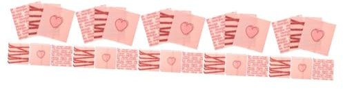 PartyKindom 150 Stk Beutel für Kekse behandeln Partytüten aus Kraftpapier Schleife Zellophanbeutel Tasche behandeln Brotbeutel aus Papier Schüttgut Papiertüte Dessertbeutel Snack-Tasche
