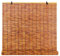 ORANGES Jalousien AußEn 100cm Breit Bambusrollo Sichtschutz für Balkon Fenster Bambus Rollo Raffrollo Schilfrohrvorhang Stroh Vorhang 80x160 100x230 90x200 120x240 160x260 Rollo Wasserdicht