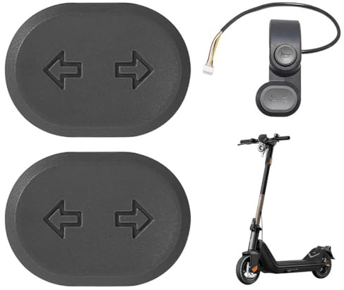 UIEXAY 2 Stück Scooter Blinkerschalter Taste Für Ninebot F2/F2 Plus/F2 Pro/E2 Pro/Max G2, Elektroroller Links Blinker Kunststoff Tasten Ersatzteil, Ersatztaste Tastes Rollerzubehör