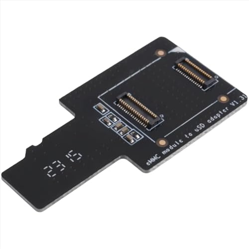 Pqahffowr EMMC to USD Board EMMC to USD Adapter Board EMMC TF Card Burning Board Modules for ROCK PI 4A/4B