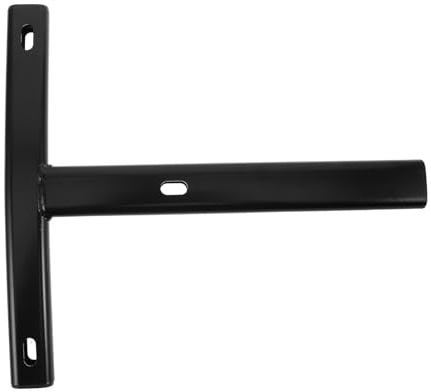 BAZEITFLOW Heavy Duty T-Shaped Steel Swivel Chair Back Support Rod Adjustable Reclining Backrest Bracket Replacement for Office Gaming Lounge Chairs with Rapid Connect Frame