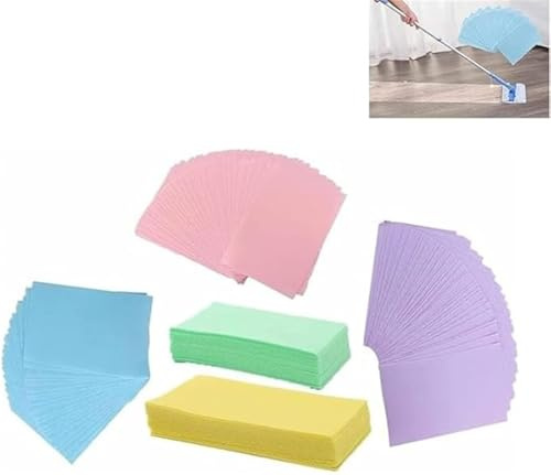 Multi-Effect Floor Cleaning Slice, Decontamination and Fragrance Floor Cleaning Tablets, Mopping Floors Cleanings Sheets for Tiles, Wood, Glass, Random Color Sent, Fast Dry, Fresh and Comfort (3 Box)
