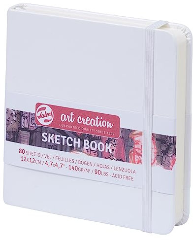 Zeichnung Art Creation, Weiß, 12 x 12, 160 g, 80 Blatt