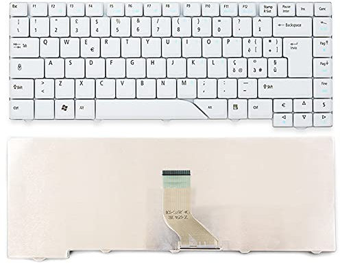 Siliconvalleystore Tastiera Italiana Grigia Notebook Compatibile per Aspire 5920G 5920G-102G16 5920G-102G16MI