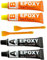 Lot de 2 tubes de colle époxy pour réparation de métal, céramique, verre, plastique, caoutchouc