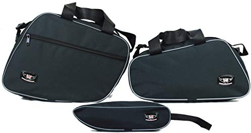 GREAT BIKERS GEAR - Packtaschen-Innengepäcktaschen für Suzuki V-Strom 1000 ab 2014 Koffer innentaschen Motorrad