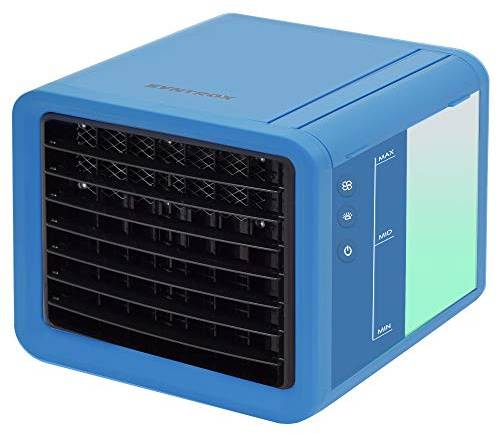 Syntrox Germany Leichter Air Conditioner, Ventilator, Air Cooler, Luftbefeuchter Blue White