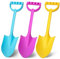 Anzmtosn Jumbo 16 Sturdy Beach Sand Shovels Toy, Big Scooping Spade for Kids Adults Gear Water Pool Gardening Digging Garden Tool, Outdoor Intdoor Yard Gift Set For Boys Girls- 3 Pack