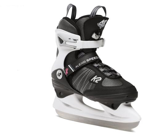 K2 Damen Speed Ice Pro Eishockey, Black-White – Gray, 41.5