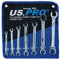 AB Tools 7pc Metric MM Flare Nut Brake Pipe Gas Fuel Spanner Wrench Set 8mm – 24mm