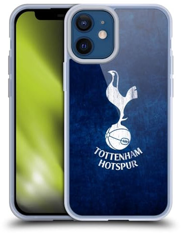 Head Case Designs Carcasa de gel suave con licencia oficial del Tottenham Hotspur F.C. compatible con Apple iPhone 12 Mini